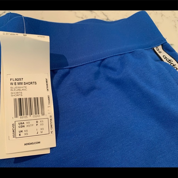 Blue Adidas Shorts - Picture 3 of 4